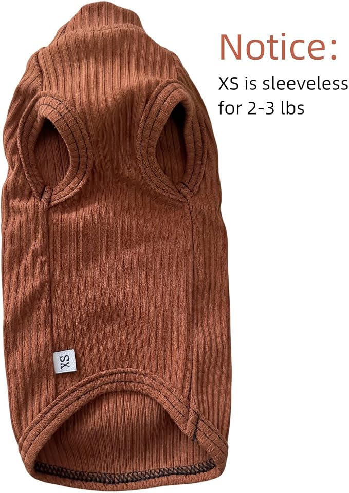 Sphynx Hairless Cats Shirt Cotton Cat Turtleneck Sweater Pullover Kitten - Image 2
