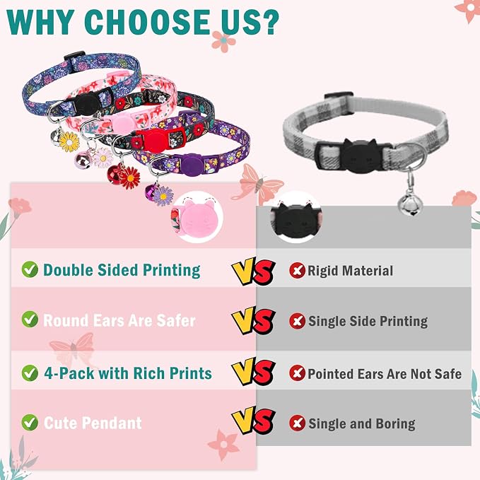 SCENEREAL Cute Cat Collars - Image 4