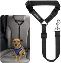BWOGUE Pet Dog Cat Seat Belts, Car Headrest Restraint Adjustable Safety Leads by BWOGUEPetHome