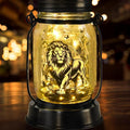 kyoryuger Lion Gifts for Women/Men Lion Solar Lanterns Mom Birthday Animal by kyoryuger