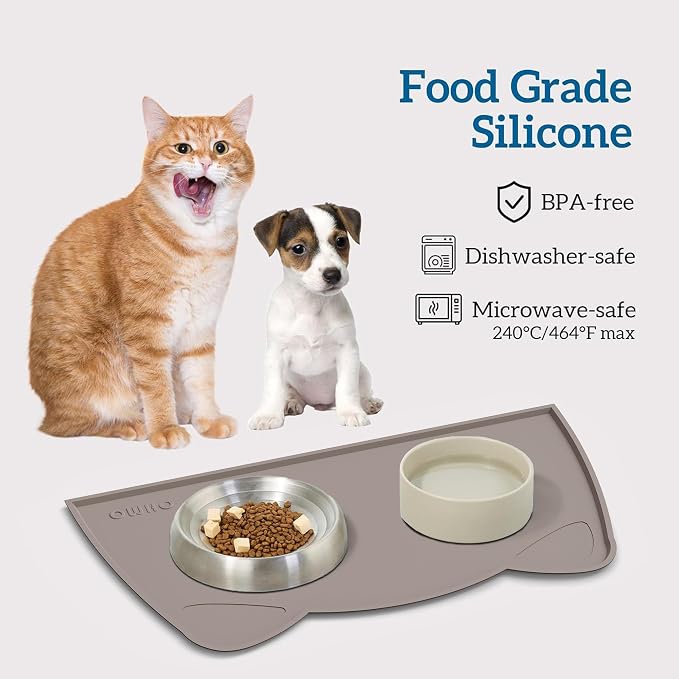 OHMO - Cat Food Mat, Silicone Pet Feeding Mat - Image 6