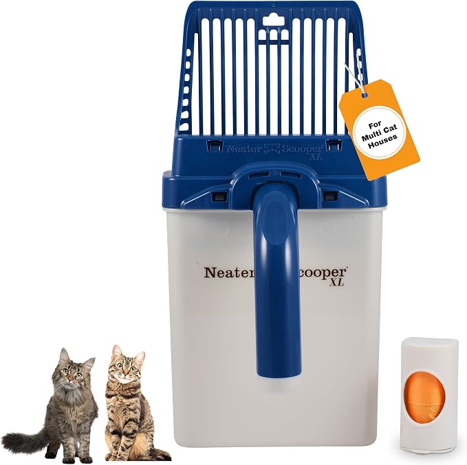 Neater Pet Brands Neater Scooper XL Cat Litter Scoop, 15 Refill Bags – by NeaterPetBrands