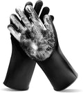 Pet Grooming Gloves—Heat Resistant Dog Washing Gloves by MAIIU