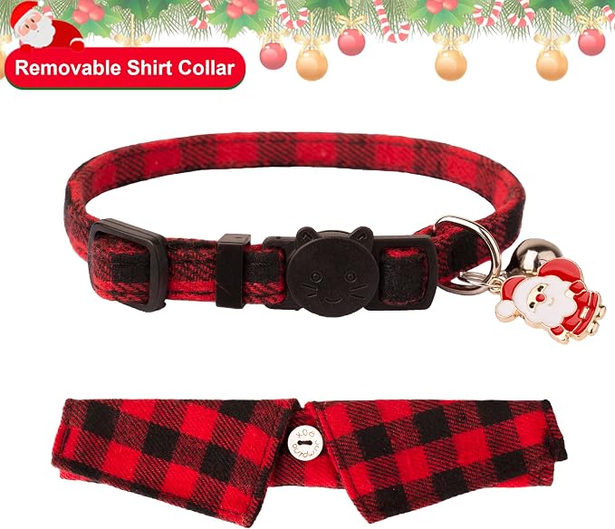 ADOGGYGO Christmas Cat Collars Breakaway - Image 5