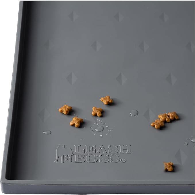 Leash Boss Waterproof Silicone Pet Feeding Mat by Leashboss