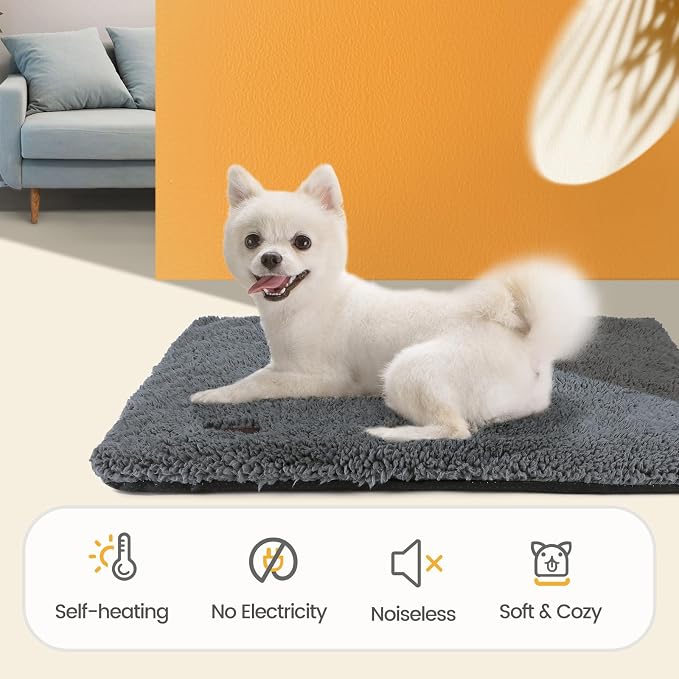 Self Warming Cat Bed Self Heating Cat Dog Mat 24 x 18 inch Extra Warm Thermal - Image 4