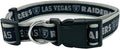 Pets First NFL Raiders Licensed PET COLLAR, Large by PETSFIRST