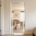 Lumizone Extra Tall Pet Gate 55.12" High Pressure Mounted 30.12"-34.05" Extra by Lumizone