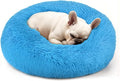 Dogs Bed for Small Dogs, Anti-Anxiety Washable Round Bed by Hoewina