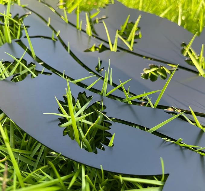 Metal Bunny Garden Decor, Metal Yard Art Animals Garden Stakes Rabbit Silhouette - Image 2