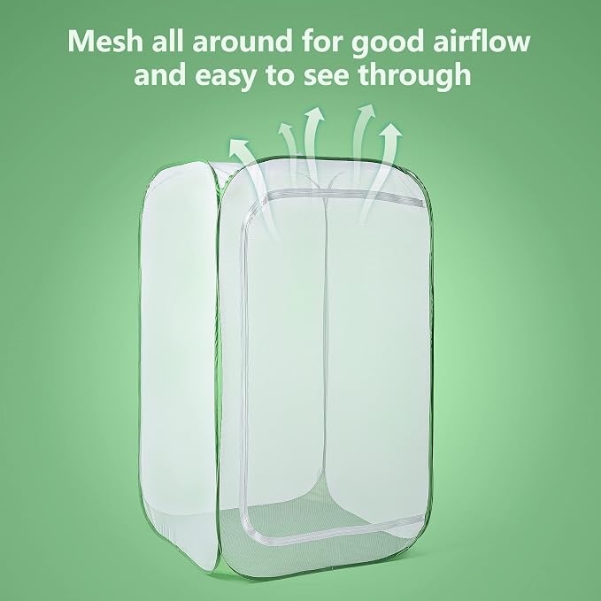 23.6" Outdoor Mesh Plant Enclosure, Plant Cover - Image 2