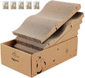 Cat Scratcher Cardboard Scratch Pad Box by RUBMEOW