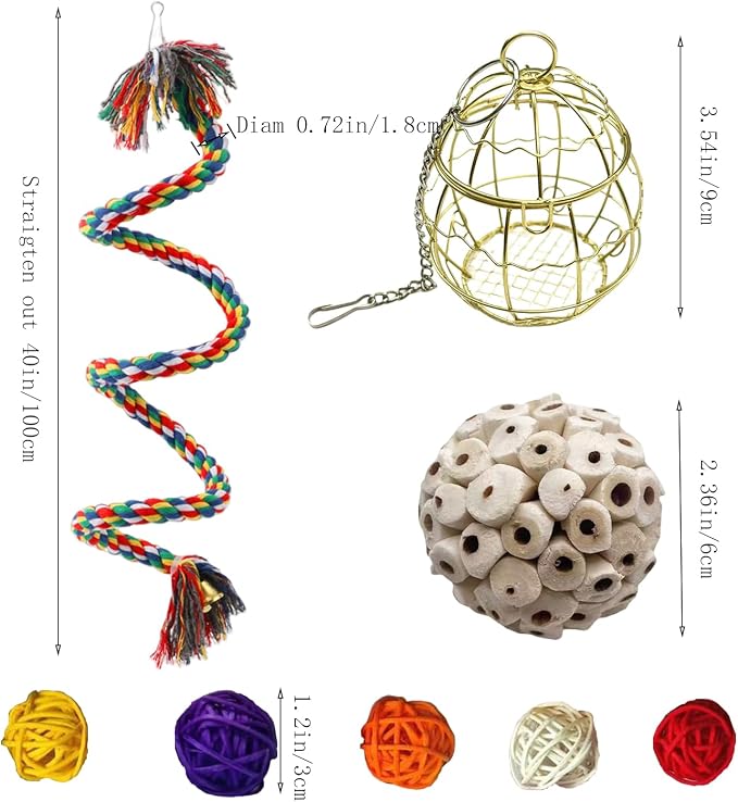Bird Rope Perch, Birds Perch, Bird Perches - Image 2