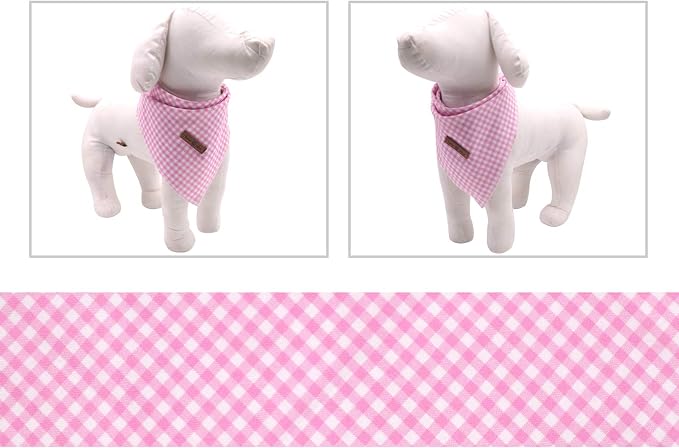 Lionet Paws Dog Bandana Washable Cotton Handkerchief Scarf Triangle Bandana - Image 5