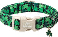 St Patricks Day Dog Collar for Medium Dogs by Babolepet