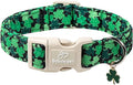St Patricks Day Dog Collar for Large Dogs by Babolepet