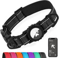 Joytale Airtag Dog Collar, Dual D-Rings, Waterproof Reflective Pet Collar by Joytale