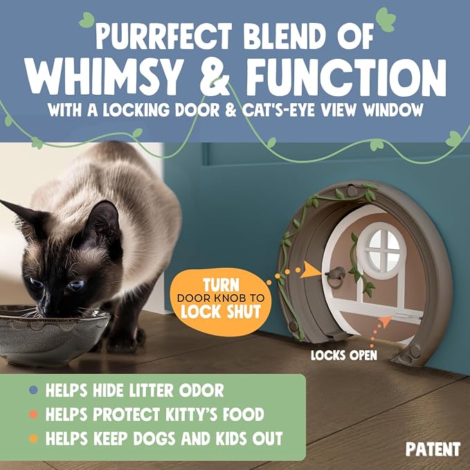 Gnome® Door Cat Door for Interior Doors - Image 3