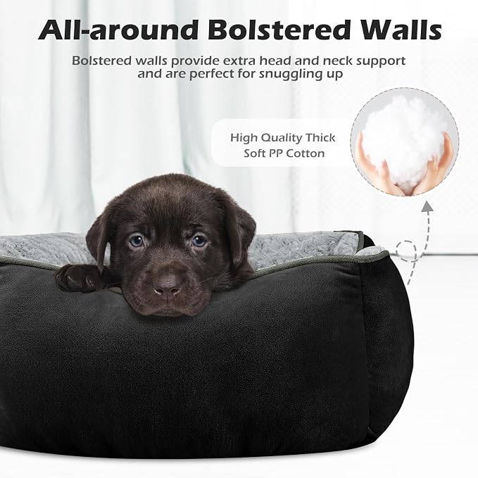 INVENHO X-Large Dog Bed Rectangle Washable Orthopedic Soft Calming Sleeping - Image 2