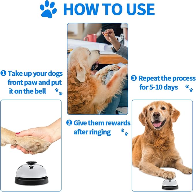 2 Pack Dog Doorbells, Pet Training Bells - Image 7