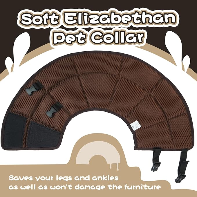 Dog Cone for Large Dogs After Surgery, Soft Dog Cone Collar for Dogs to Stop - Image 7