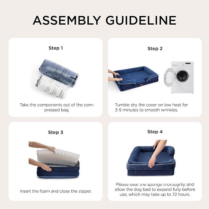 Bedsure Orthopedic Dog Beds for Small Dogs - Image 8