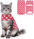 EXPAWLORER Cat Valentines Outfit Sweater by EXPAWLORER