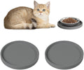 Arespark Pet Silicone Food Mat, Round Eating Tray by Arespark