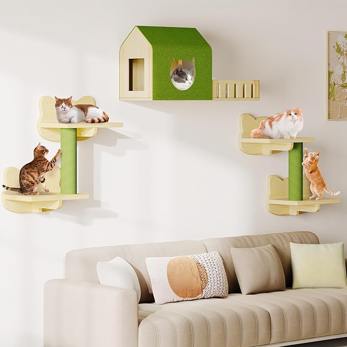 DWVO Cat Wall Shelves and Perches - Image 2