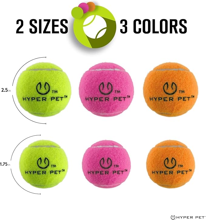 Hyper Pet MINI Tennis Balls for Dogs, Safe Dog Ball for Exercise & Training - Image 5