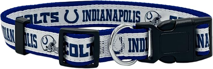 New & Improved Pets First NFL Licensed PET Collar- Heavy-Duty, and Durable New by PETSFIRST