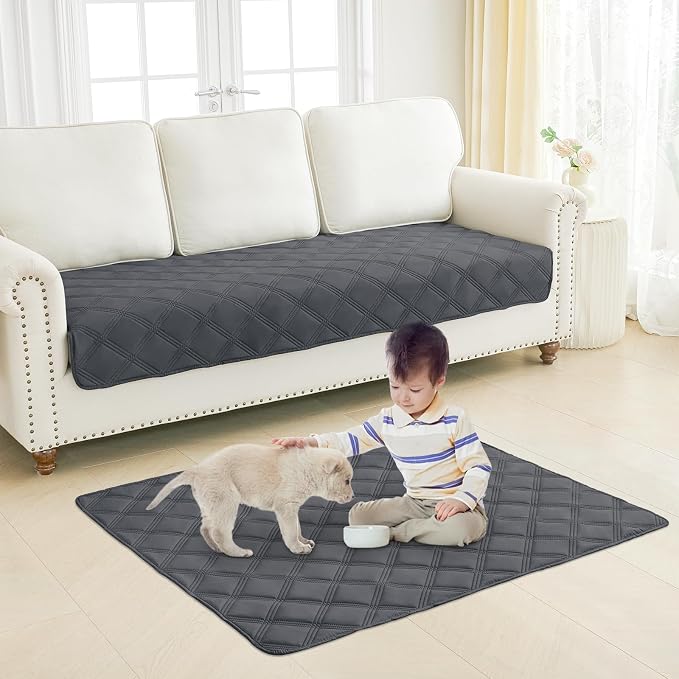 Smiry Waterproof Dog Bed Cover Blanket 40x80, Soft Reversible Pet Blanket - Image 7