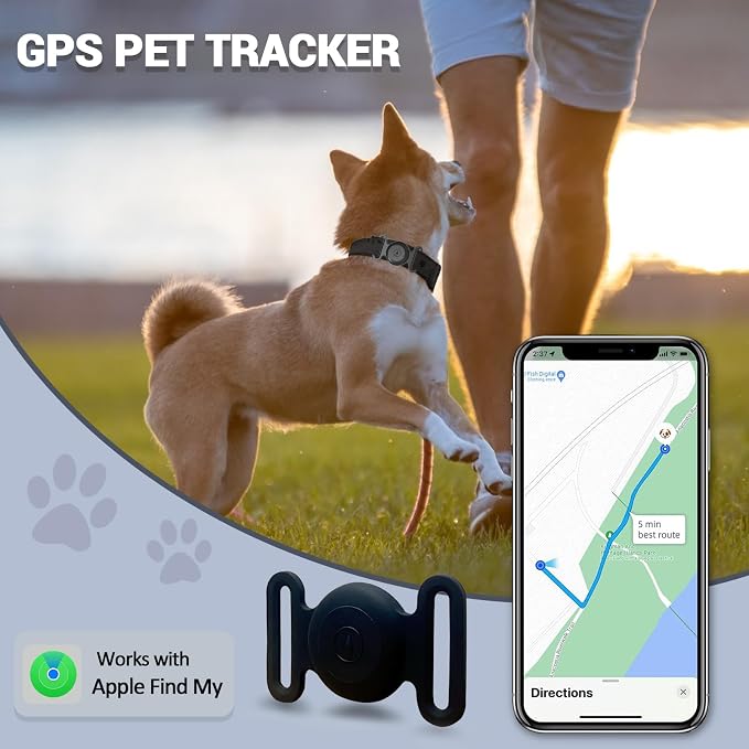 GPS Tracker for Dogs, Mini GPS Pet Tracker - Image 2