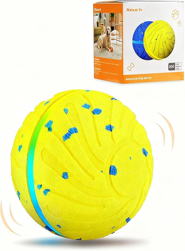 Smart Interactive Dog Balls, Automatic Moving Ball by Xeuch
