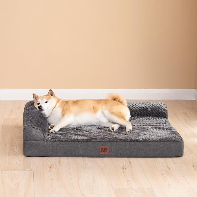 EHEYCIGA Orthopedic Dog Bed Medium Size Dogs, Memory Foam Dog Bed - Image 9