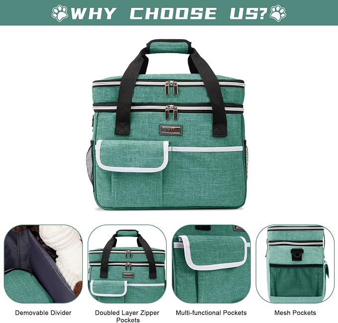 BAGLHER Dog Travel Bag for Supplies - Image 3
