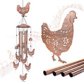 Chicken Wind Chimes for Outside, Chicken Gifts for Women/Men/Sympathy/Memorial by EZTZEN