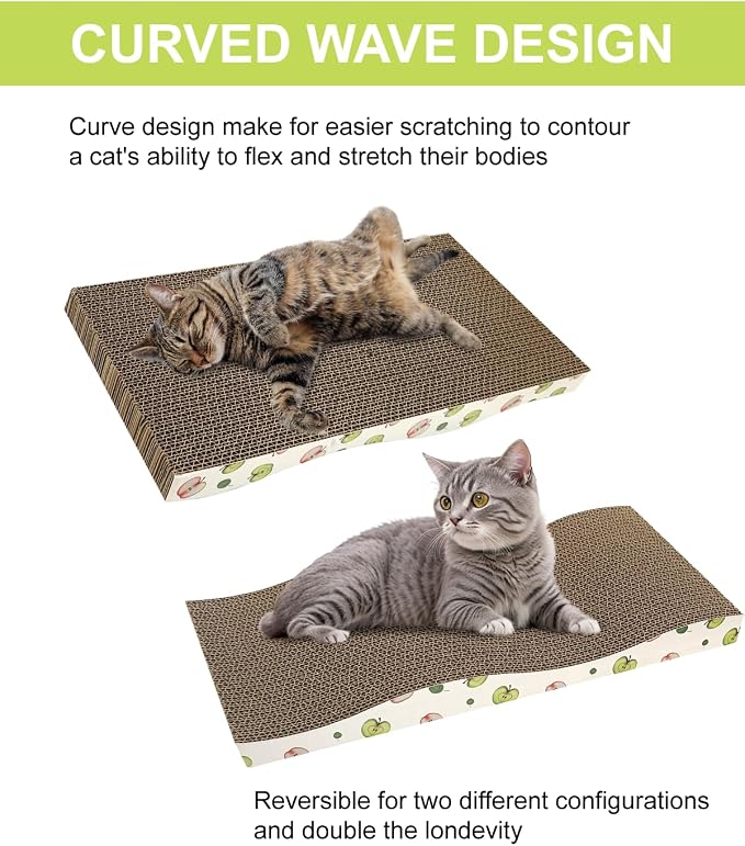 Cat Scratching Board, Corrugate Cat Scratcher - Image 4