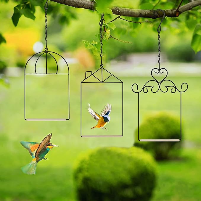 MIXXIDEA 3PK Hummingbird Perch, Hummingbird Swing - Image 4