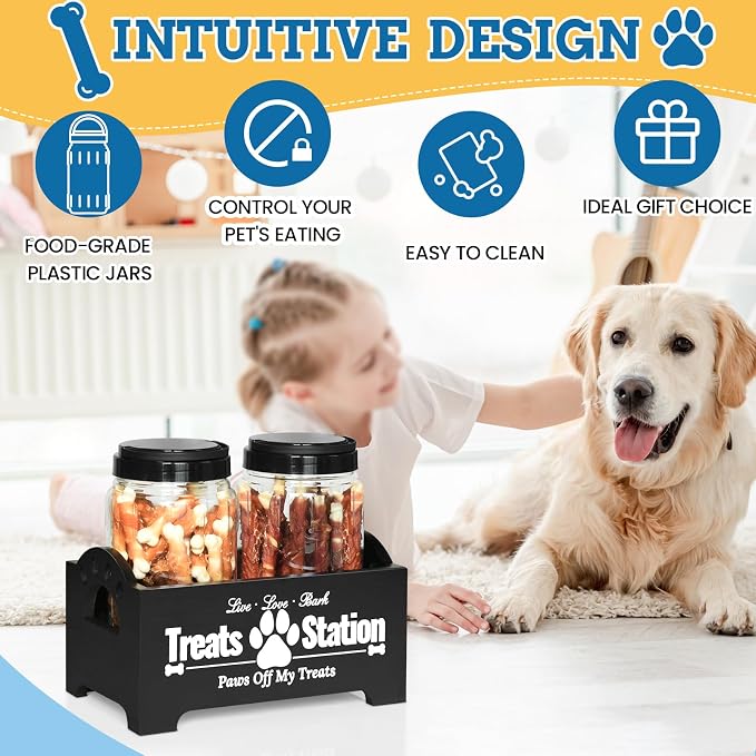 Dog Treat Container Dog Food Container - Image 2