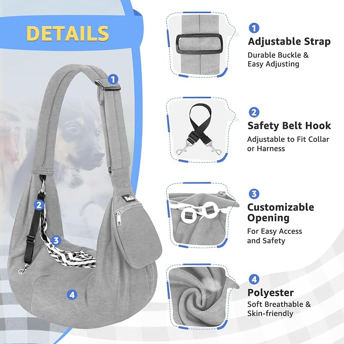 SlowTon Dog Carrier Sling - Image 2