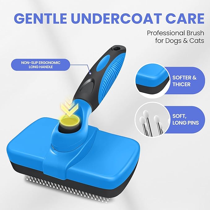 Self Cleaning Shedding Brush - Image 3