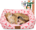 Rectangle Cat Dog Bed for Large Medium Small Pets Indoor Outdoor Machine by Zerbuger