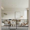 WAOWAO Baby Gate 71.65-85.03" Extra Wide Pressure Mounted Walk Through Swing by WAOWAOBABYSAFETYPRODUCTS