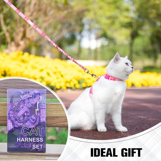 BEAUTYZOO Cat Harness and Leash Set Escape Proof - Image 5