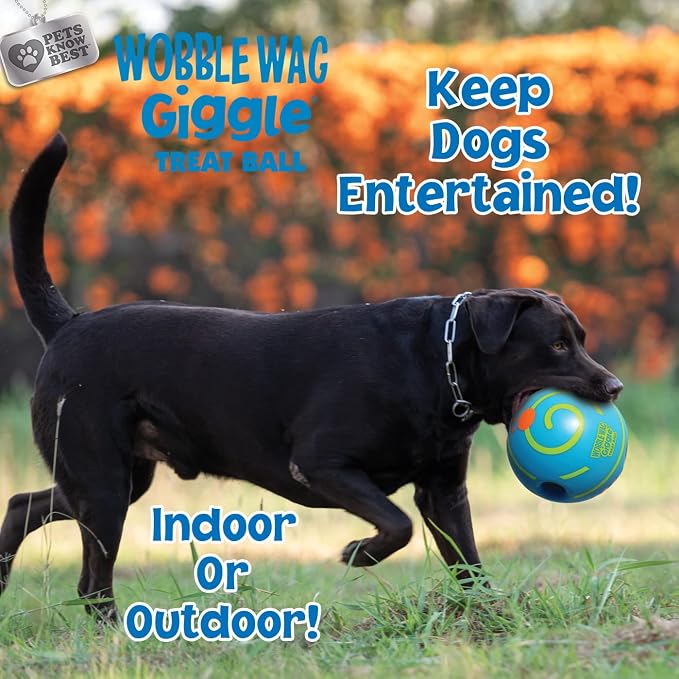 Wobble Wag Giggle Treat Ball- Interactive Dog Toy & Treat Dispenser, Fun Giggle - Image 6