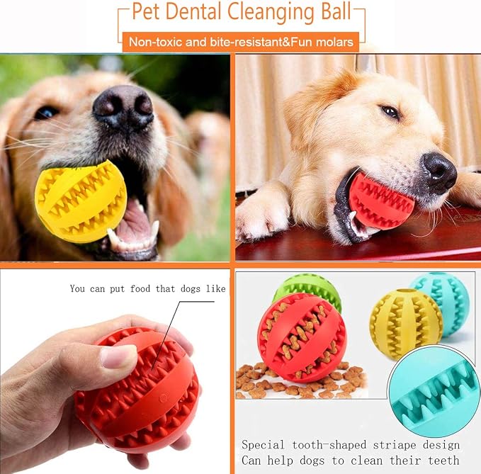 Sunglow 2 Pack Dog Toy Ball - Image 4