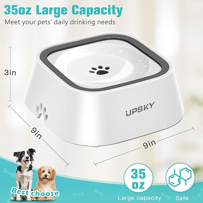 UPSKY No-Slip Slow Drinking Bowl - Image 3