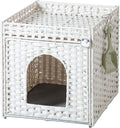 Cat Litter Box Enclosure Furniture, Hidden Litter Box by SETVSON