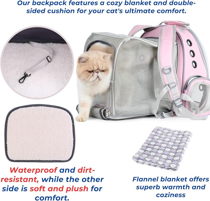 Lollimeow Expandable Cat Backpack Carrier - Image 8